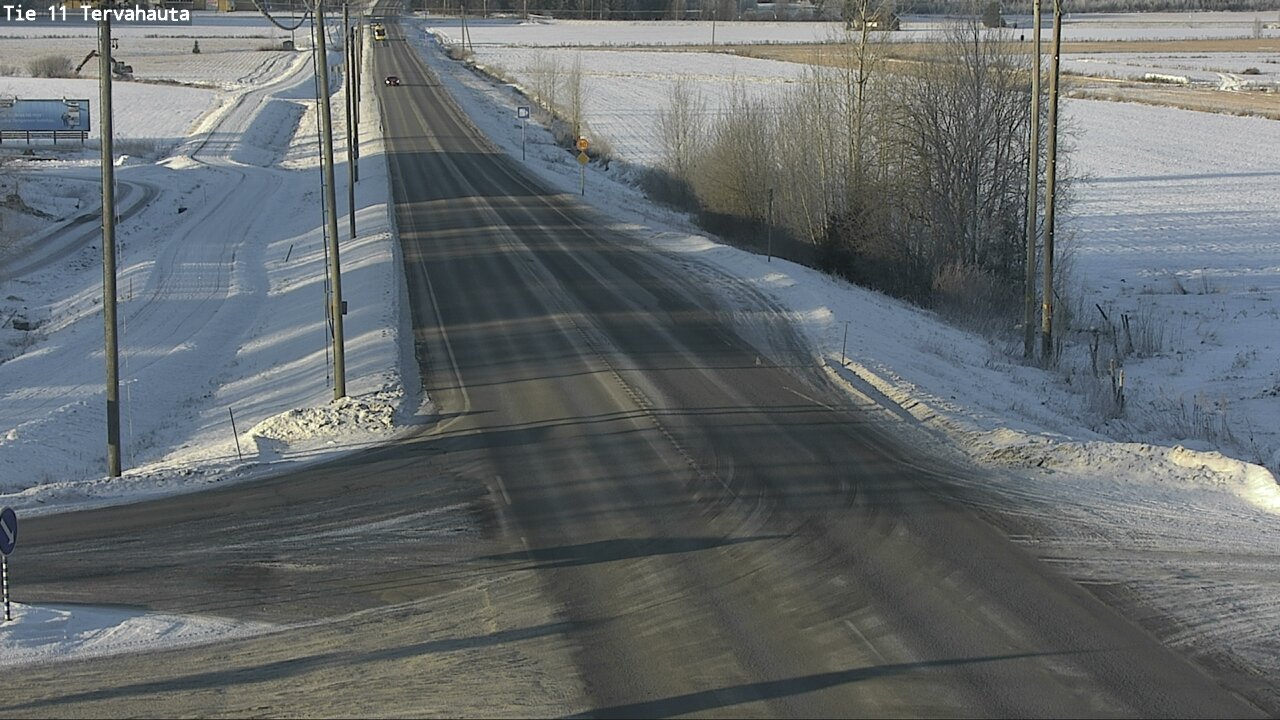 Weather Camera Image Väg 11 Sastamala Tervahauta, Sastamala, Satakunta