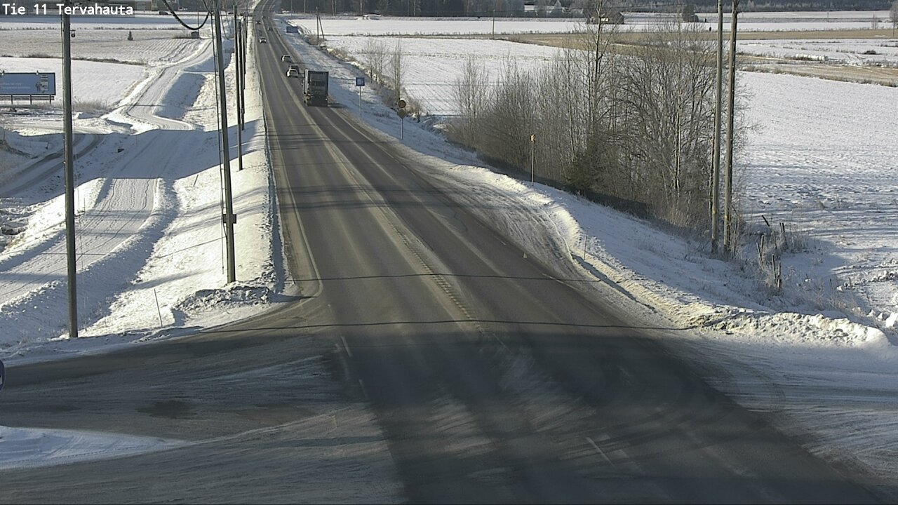 Weather Camera Image Väg 11 Sastamala Tervahauta, Sastamala, Satakunta
