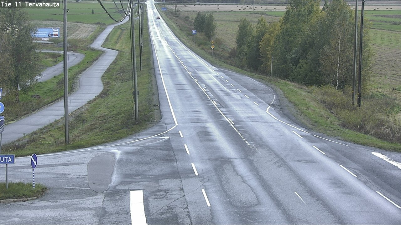 Weather Camera Image Väg 11 Sastamala Tervahauta, Sastamala, Satakunta