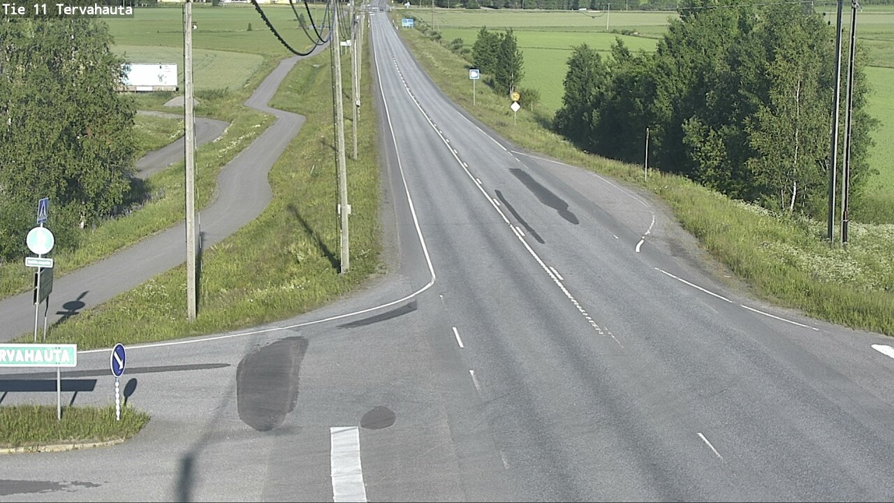 Weather Camera Image Road 11 Sastamala Tervahauta, Sastamala, Satakunta