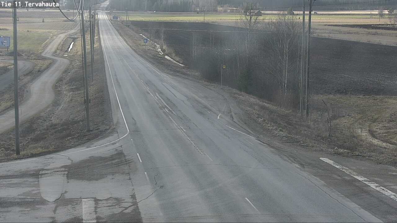 Weather Camera Image Väg 11 Sastamala Tervahauta, Sastamala, Satakunta