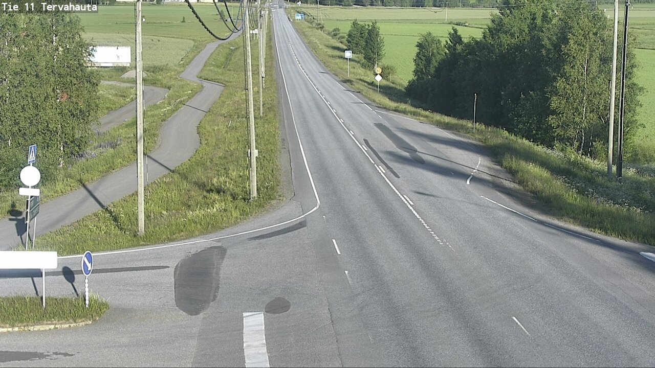 Weather Camera Image Road 11 Sastamala Tervahauta, Sastamala, Satakunta