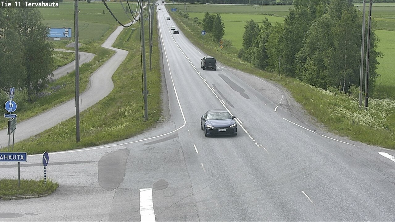 Weather Camera Image Road 11 Sastamala Tervahauta, Sastamala, Satakunta