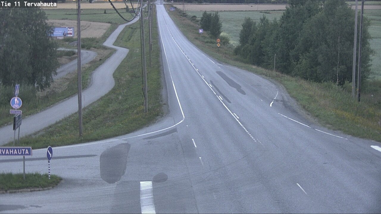 Weather Camera Image Road 11 Sastamala Tervahauta, Sastamala, Satakunta