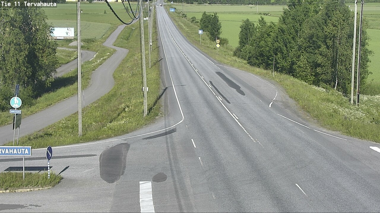 Weather Camera Image Road 11 Sastamala Tervahauta, Sastamala, Satakunta