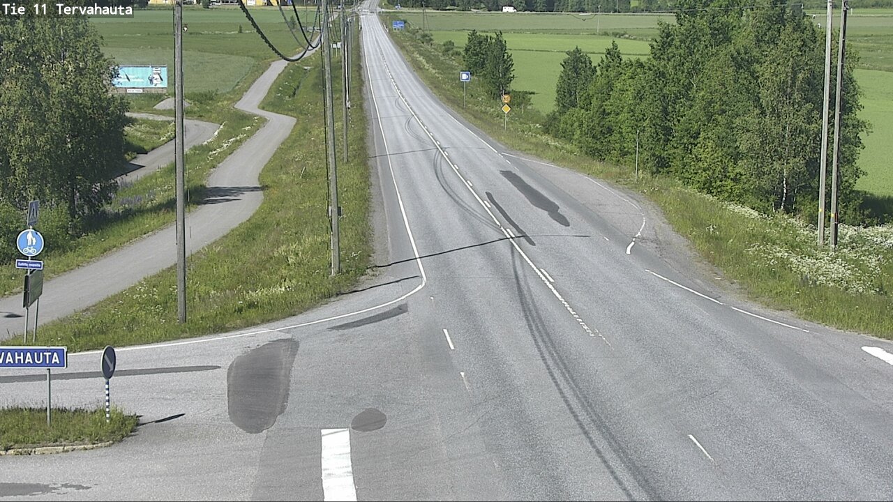 Weather Camera Image Road 11 Sastamala Tervahauta, Sastamala, Satakunta
