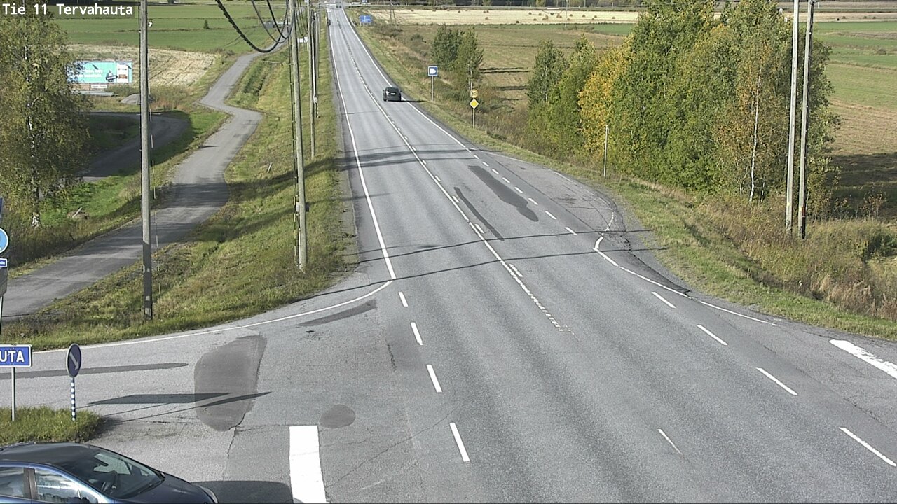 Weather Camera Image Road 11 Sastamala Tervahauta, Sastamala, Satakunta