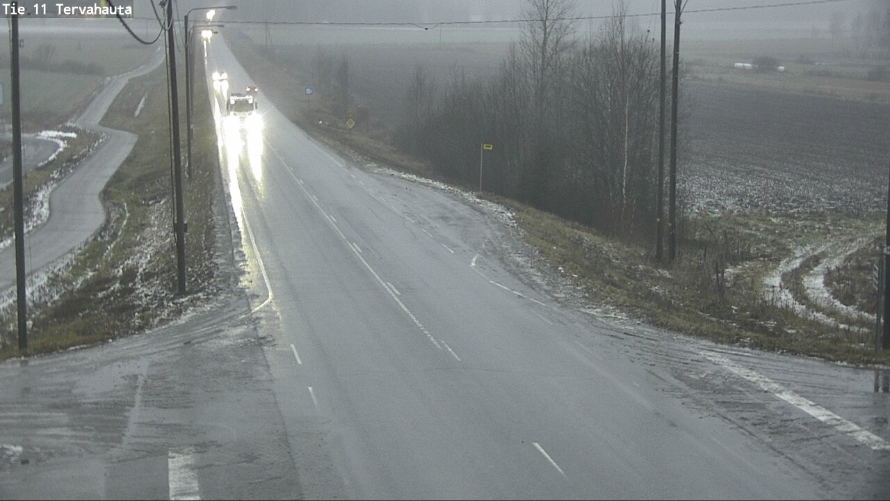 Weather Camera Image Road 11 Sastamala Tervahauta, Sastamala, Satakunta