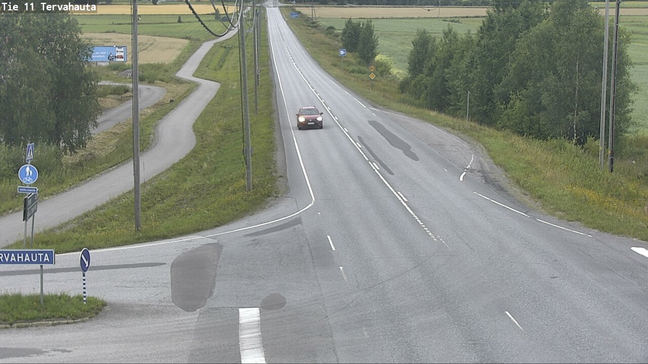 Weather Camera Image Väg 11 Sastamala Tervahauta, Sastamala, Satakunta