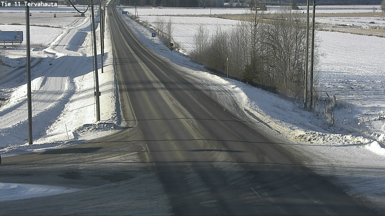Weather Camera Image Väg 11 Sastamala Tervahauta, Sastamala, Satakunta