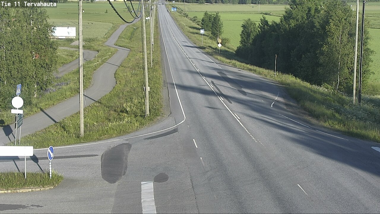 Weather Camera Image Road 11 Sastamala Tervahauta, Sastamala, Satakunta