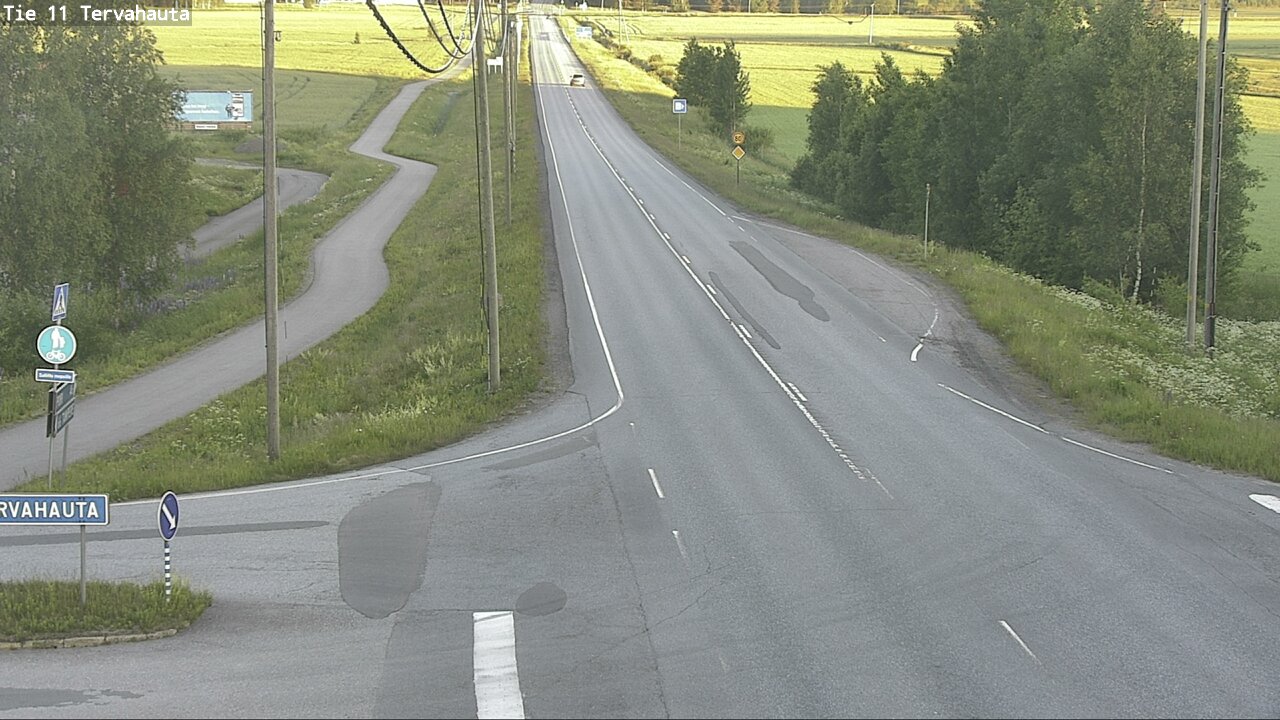 Weather Camera Image Road 11 Sastamala Tervahauta, Sastamala, Satakunta
