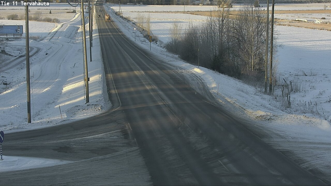 Weather Camera Image Väg 11 Sastamala Tervahauta, Sastamala, Satakunta