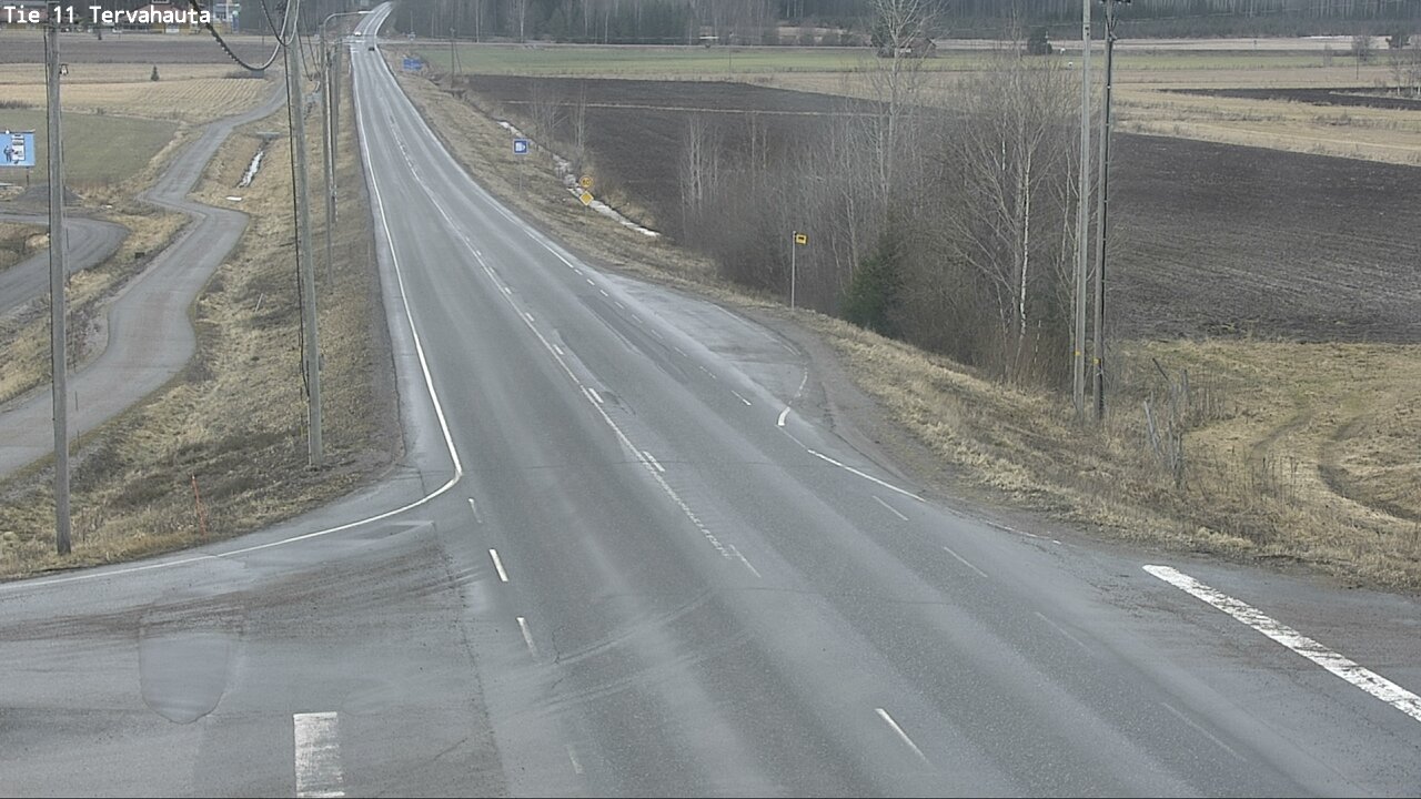 Weather Camera Image Road 11 Sastamala Tervahauta, Sastamala, Satakunta