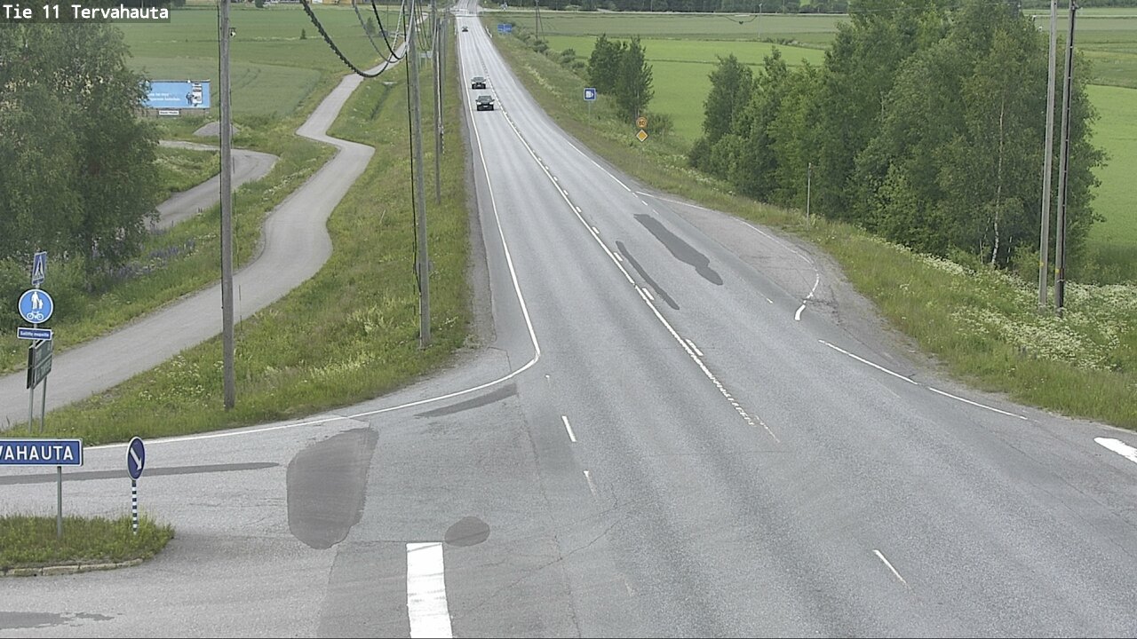 Weather Camera Image Road 11 Sastamala Tervahauta, Sastamala, Satakunta
