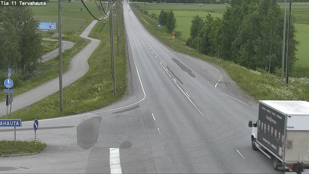 Weather Camera Image Road 11 Sastamala Tervahauta, Sastamala, Satakunta
