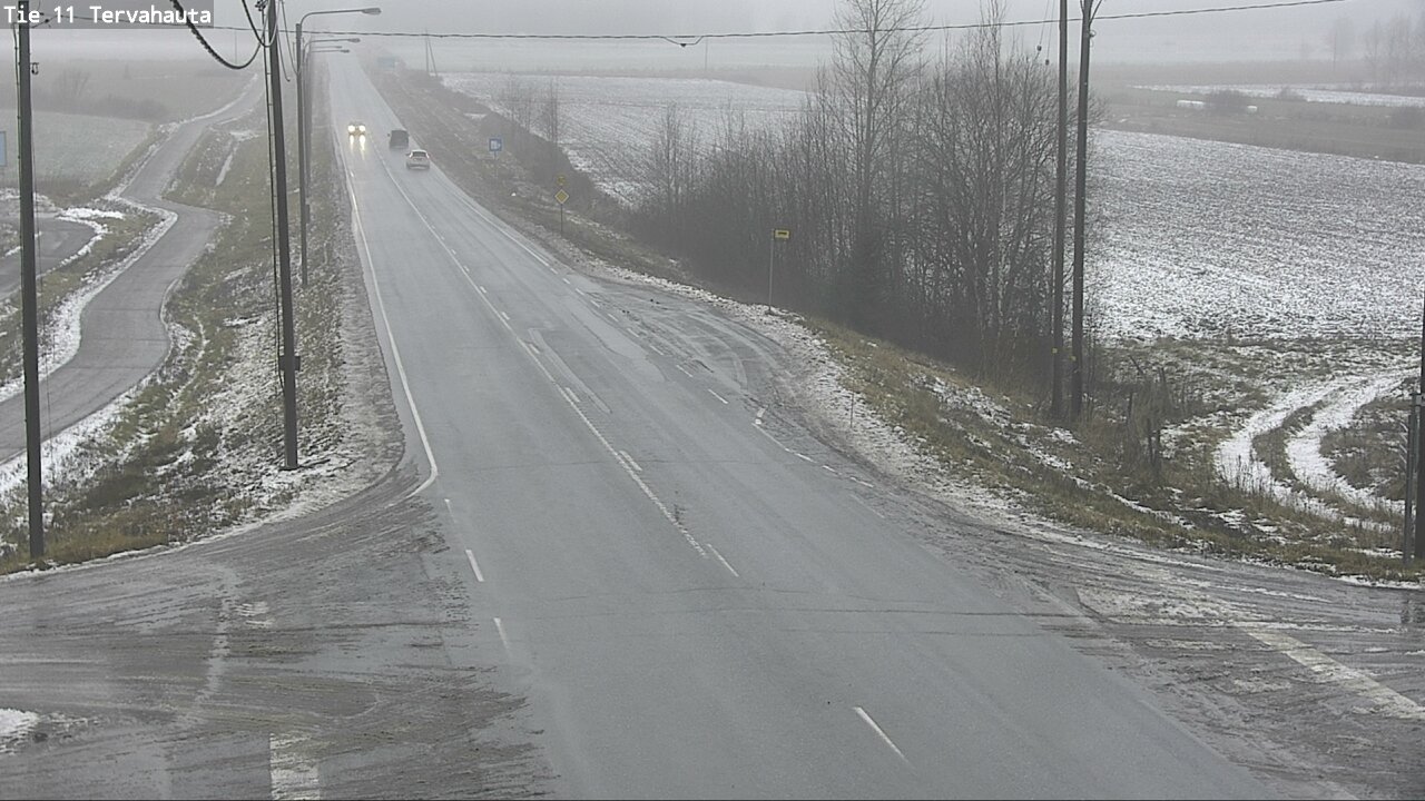 Weather Camera Image Road 11 Sastamala Tervahauta, Sastamala, Satakunta