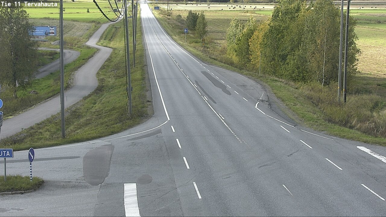 Weather Camera Image Road 11 Sastamala Tervahauta, Sastamala, Satakunta
