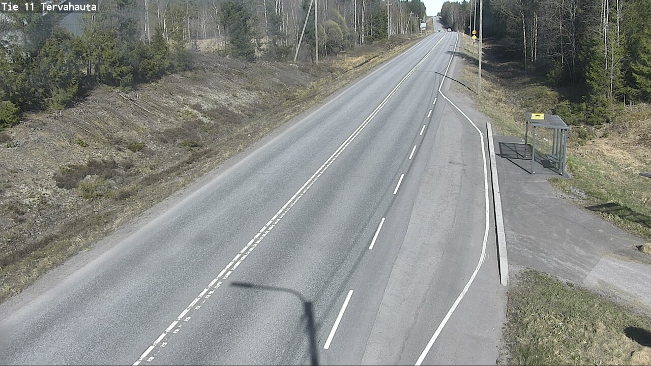Weather Camera Image Väg 11 Sastamala Tervahauta, Sastamala, Satakunta