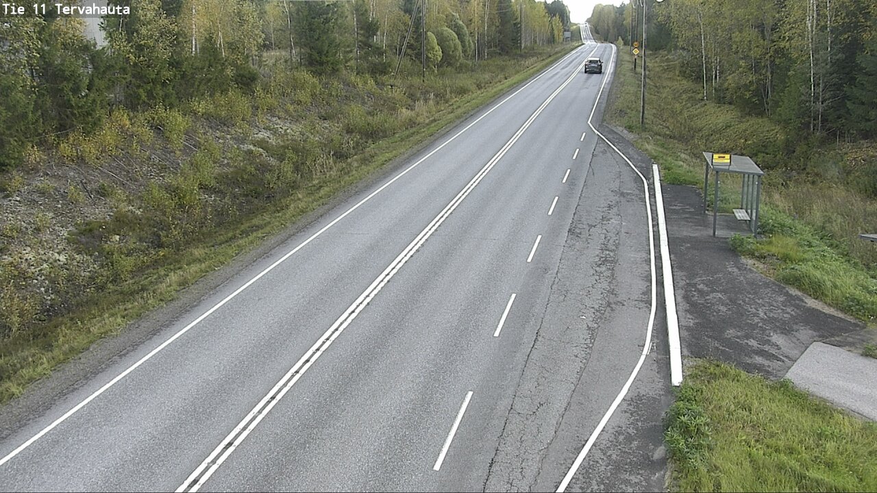 Weather Camera Image Väg 11 Sastamala Tervahauta, Sastamala, Satakunta