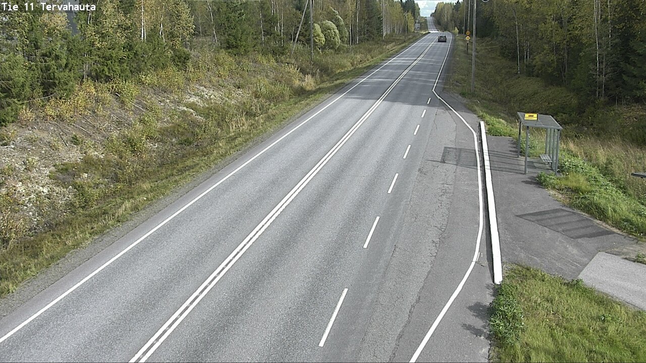 Weather Camera Image Väg 11 Sastamala Tervahauta, Sastamala, Satakunta