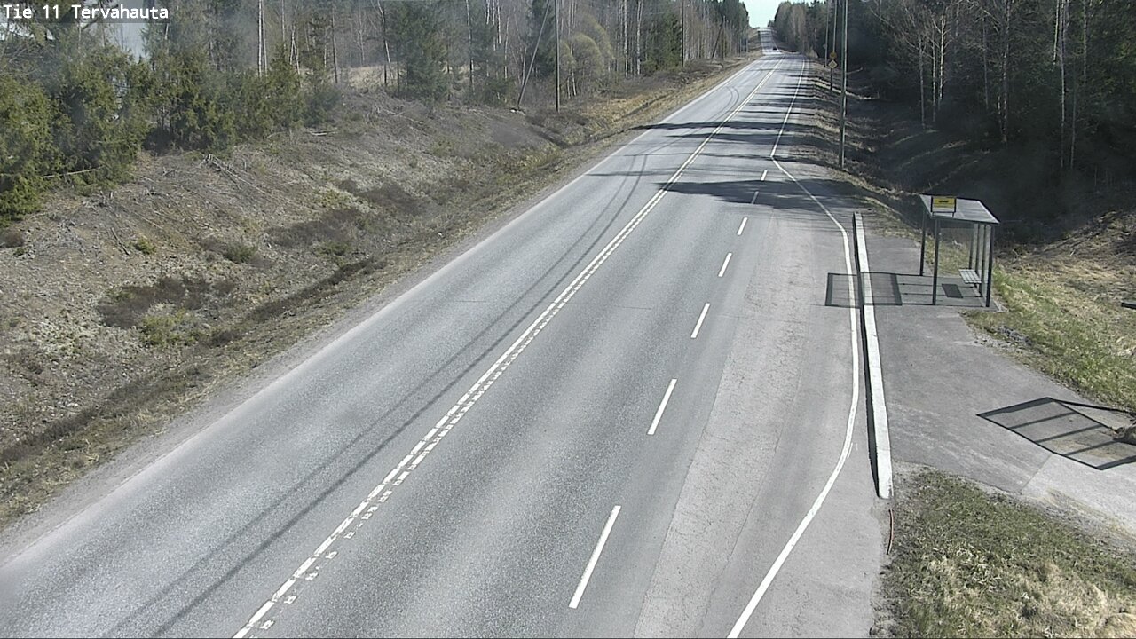 Weather Camera Image Väg 11 Sastamala Tervahauta, Sastamala, Satakunta