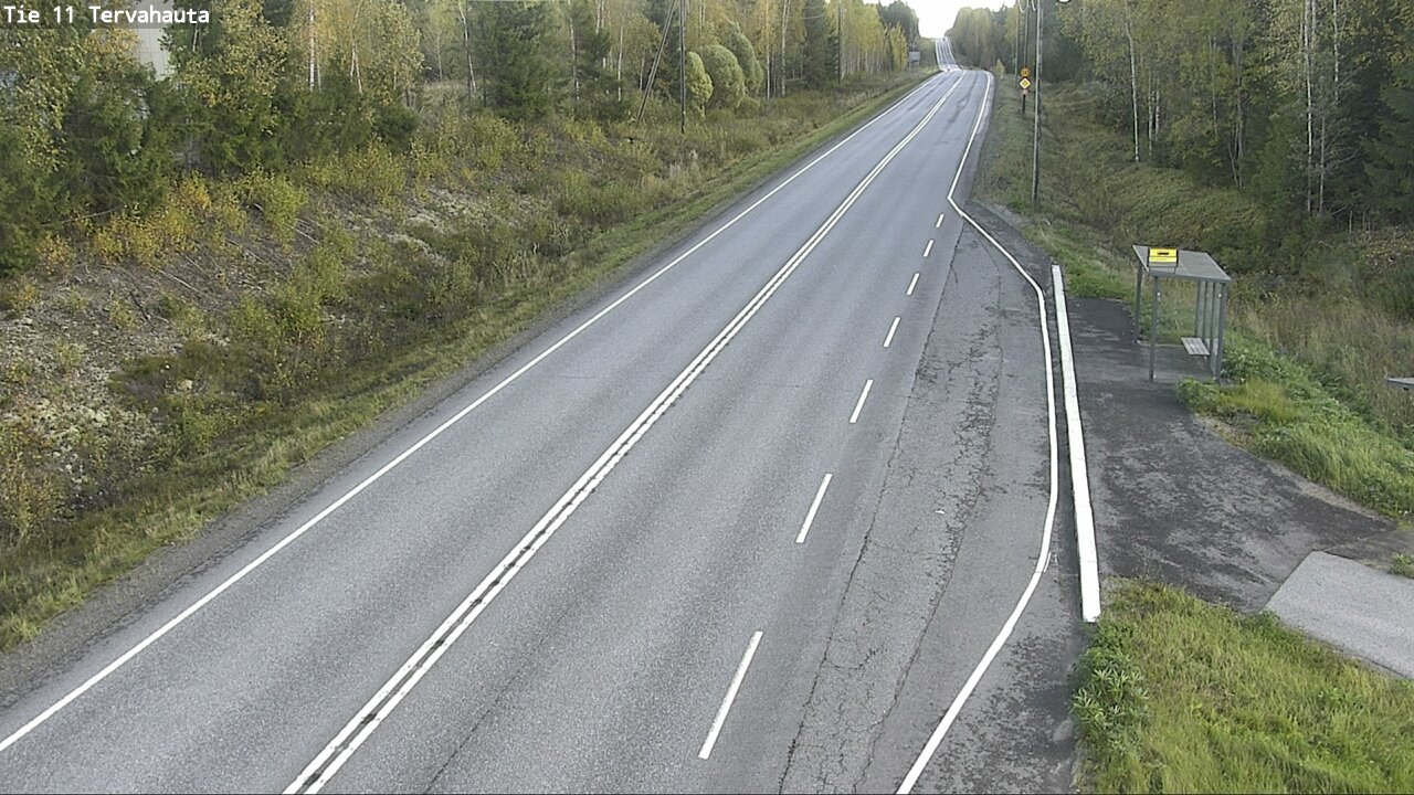 Weather Camera Image Väg 11 Sastamala Tervahauta, Sastamala, Satakunta
