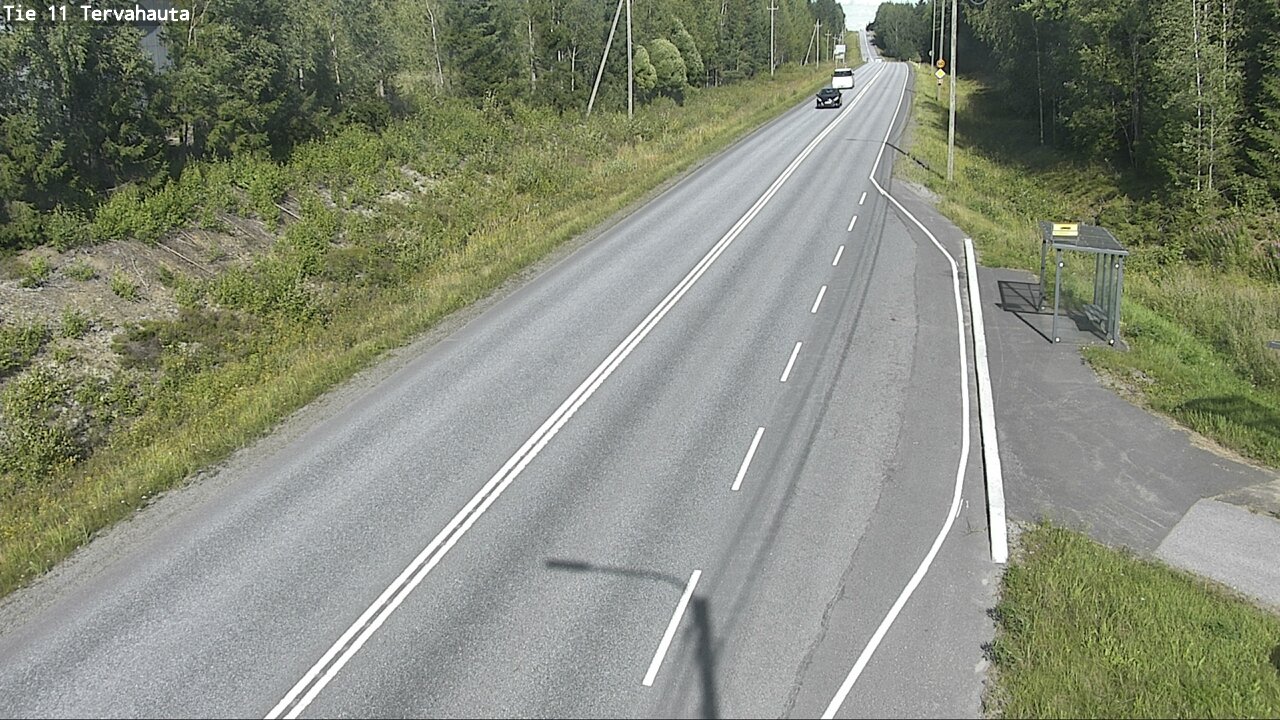 Weather Camera Image Road 11 Sastamala Tervahauta, Sastamala, Satakunta