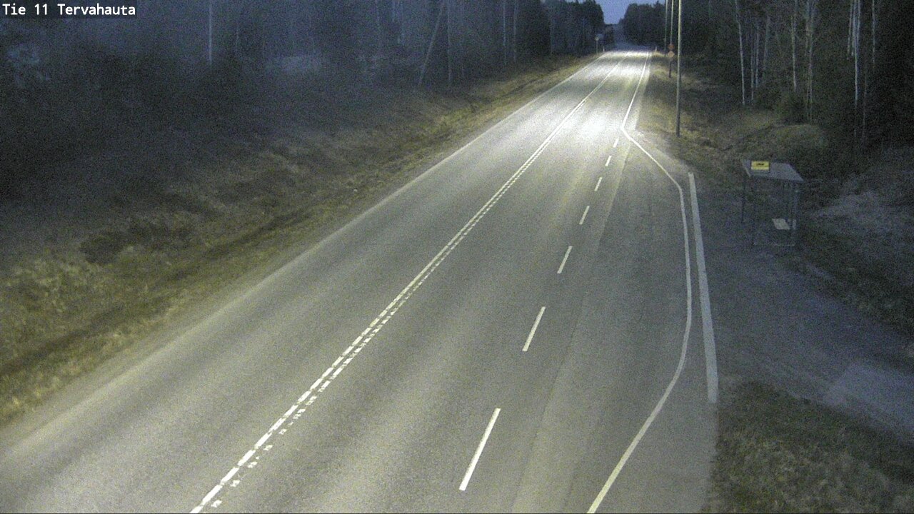 Weather Camera Image Väg 11 Sastamala Tervahauta, Sastamala, Satakunta