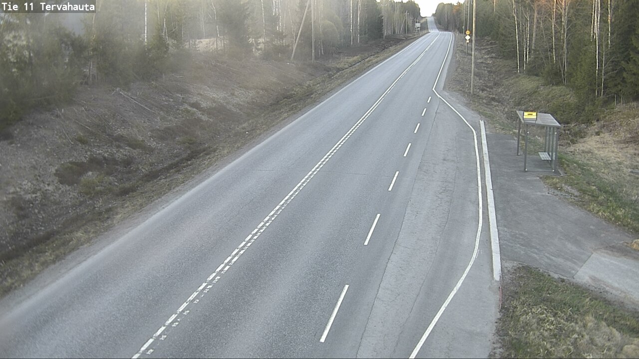 Weather Camera Image Väg 11 Sastamala Tervahauta, Sastamala, Satakunta