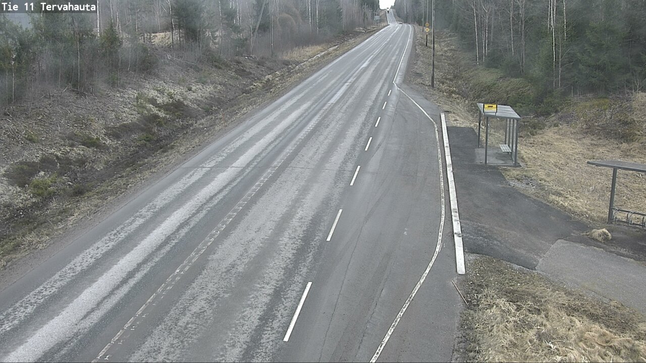 Weather Camera Image Väg 11 Sastamala Tervahauta, Sastamala, Satakunta