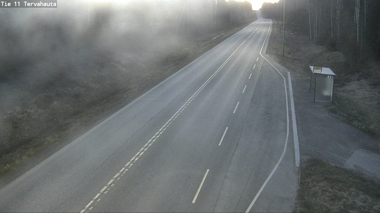 Weather Camera Image Väg 11 Sastamala Tervahauta, Sastamala, Satakunta