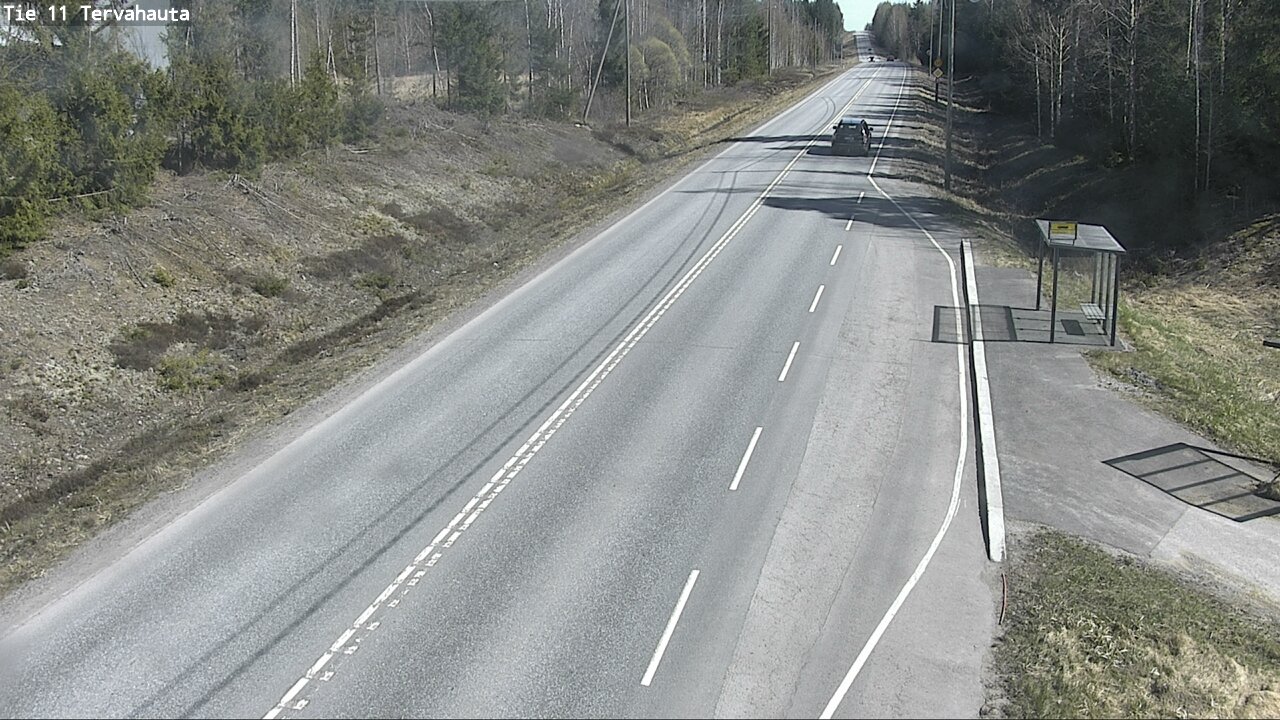 Weather Camera Image Väg 11 Sastamala Tervahauta, Sastamala, Satakunta