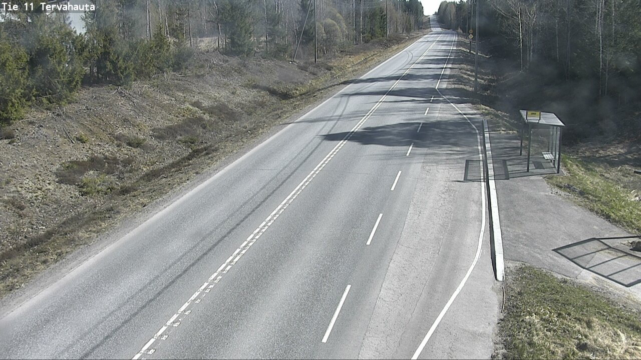 Weather Camera Image Väg 11 Sastamala Tervahauta, Sastamala, Satakunta