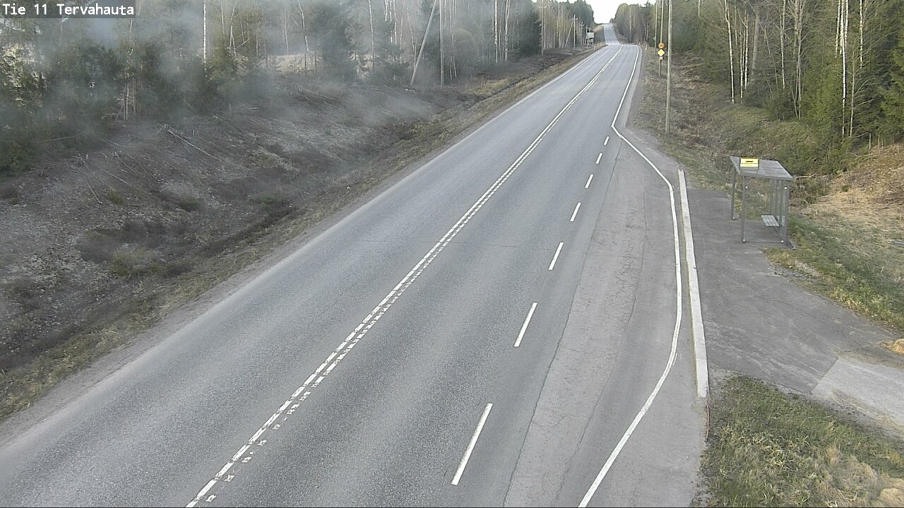 Weather Camera Image Väg 11 Sastamala Tervahauta, Sastamala, Satakunta