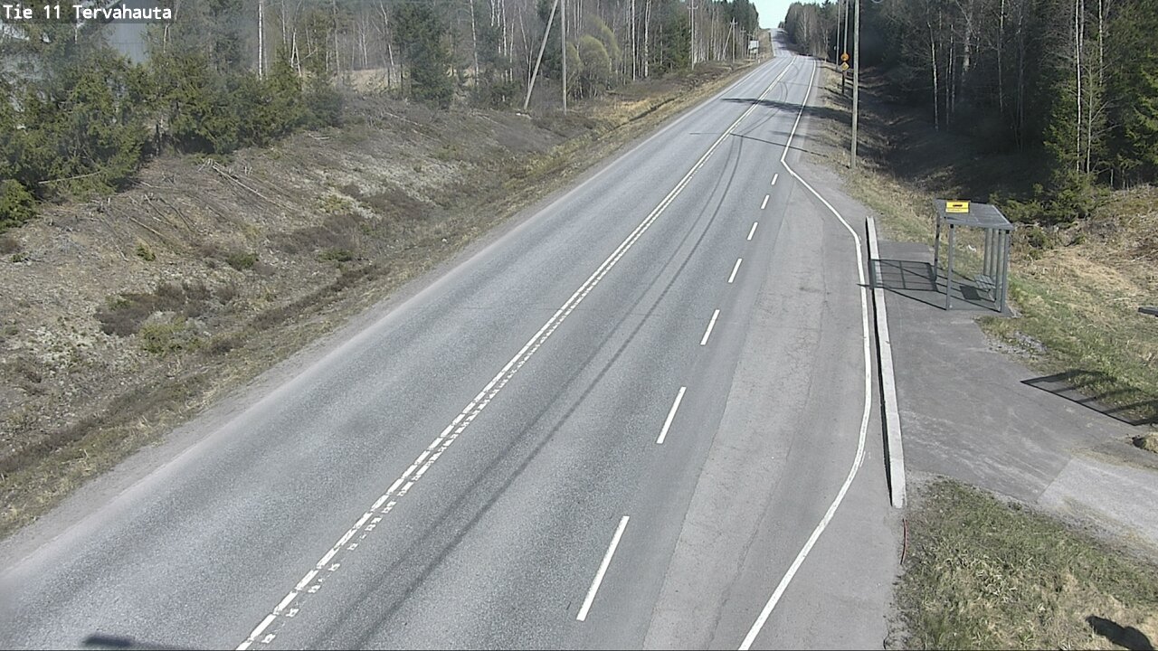 Weather Camera Image Väg 11 Sastamala Tervahauta, Sastamala, Satakunta