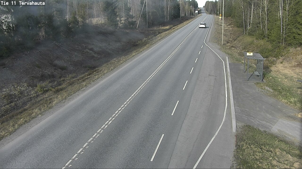 Weather Camera Image Väg 11 Sastamala Tervahauta, Sastamala, Satakunta