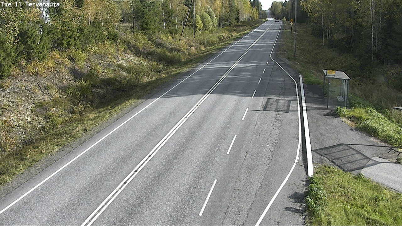 Weather Camera Image Väg 11 Sastamala Tervahauta, Sastamala, Satakunta