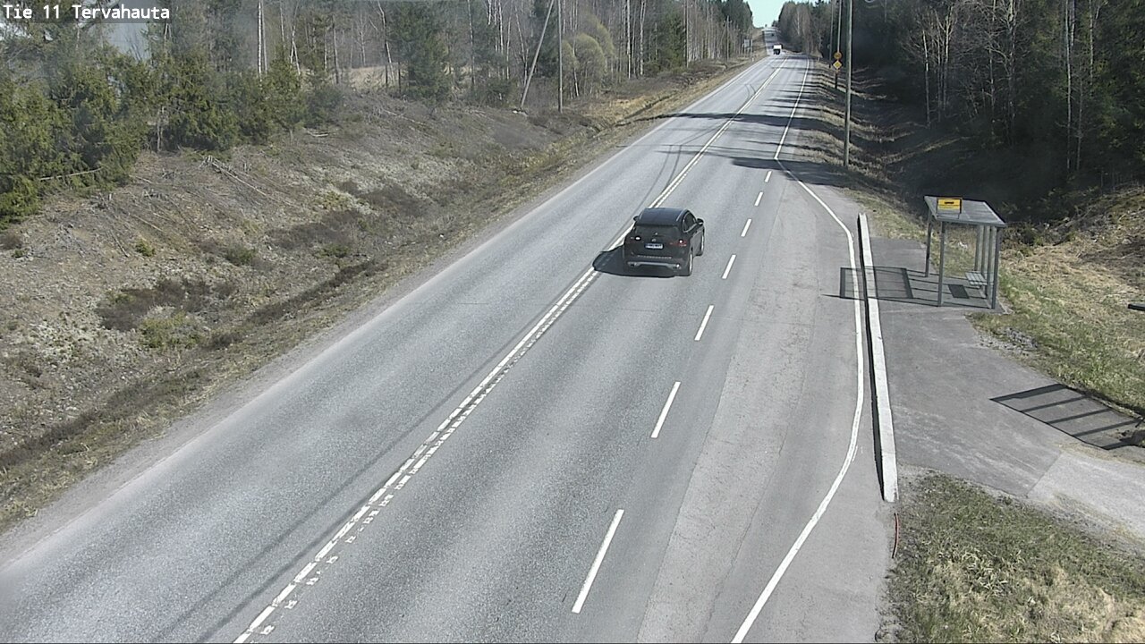 Weather Camera Image Väg 11 Sastamala Tervahauta, Sastamala, Satakunta