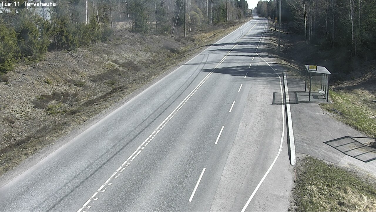 Weather Camera Image Väg 11 Sastamala Tervahauta, Sastamala, Satakunta