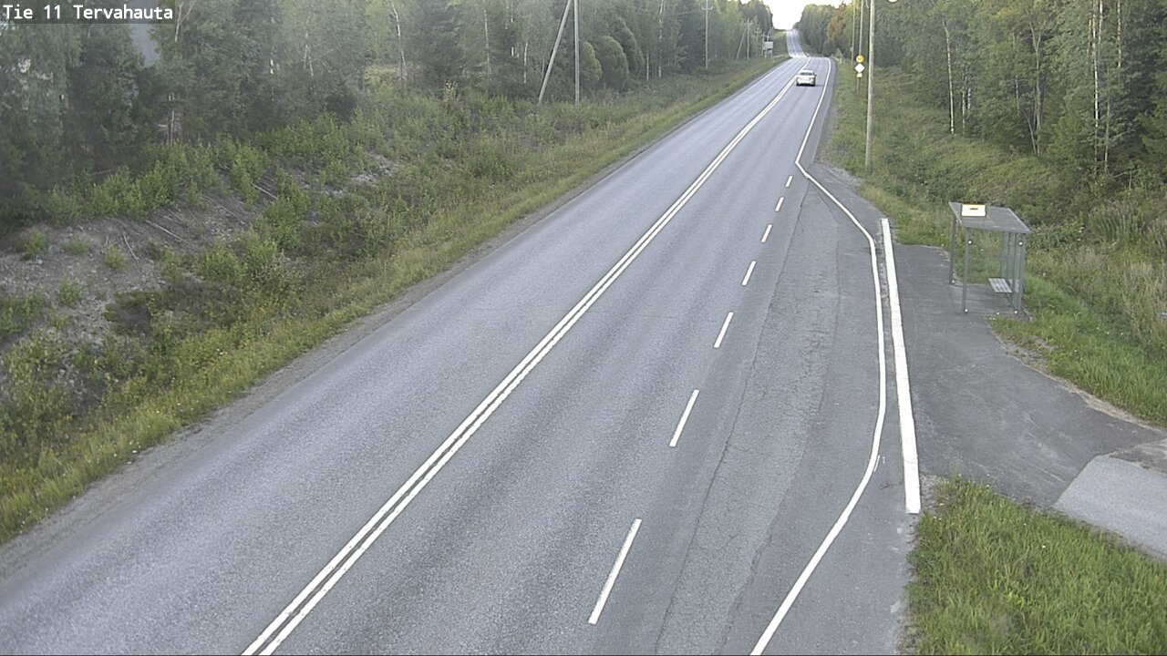 Weather Camera Image Road 11 Sastamala Tervahauta, Sastamala, Satakunta