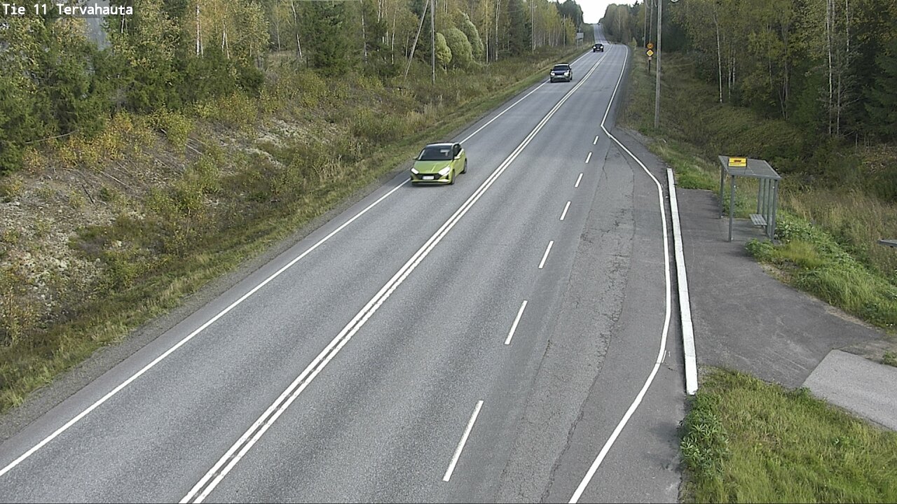 Weather Camera Image Väg 11 Sastamala Tervahauta, Sastamala, Satakunta
