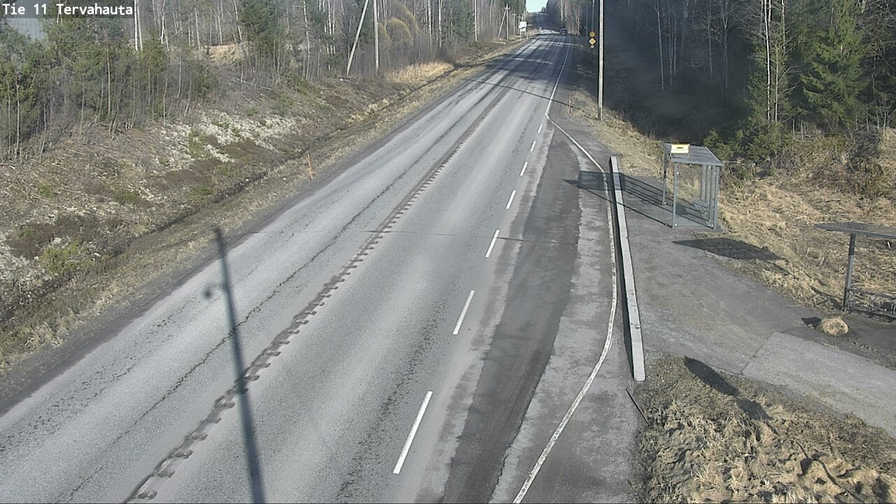 Weather Camera Image Väg 11 Sastamala Tervahauta, Sastamala, Satakunta
