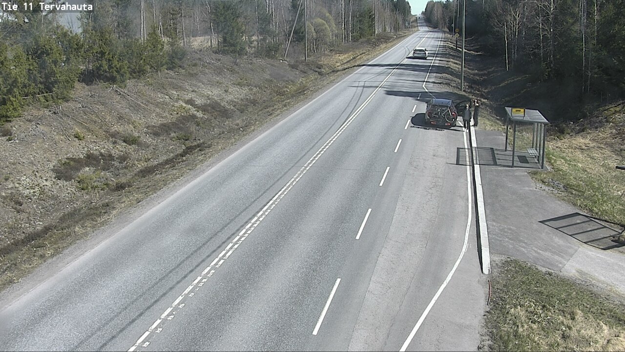 Weather Camera Image Väg 11 Sastamala Tervahauta, Sastamala, Satakunta