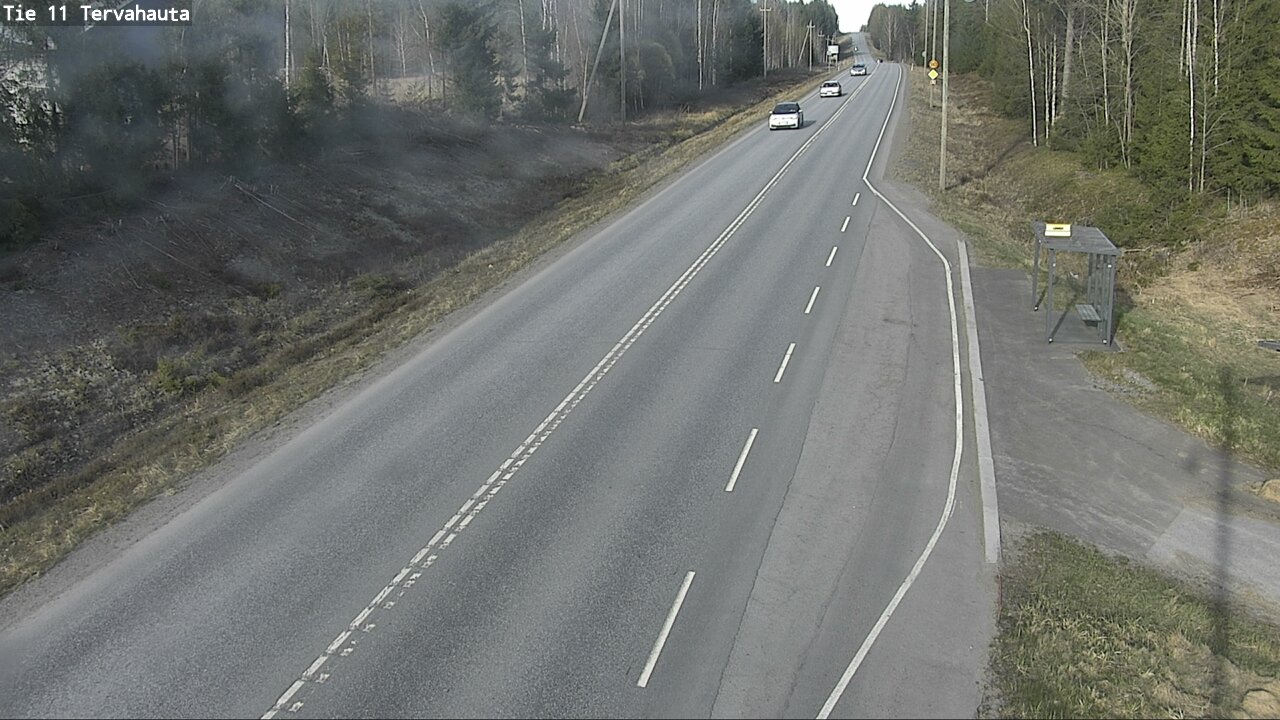 Weather Camera Image Väg 11 Sastamala Tervahauta, Sastamala, Satakunta