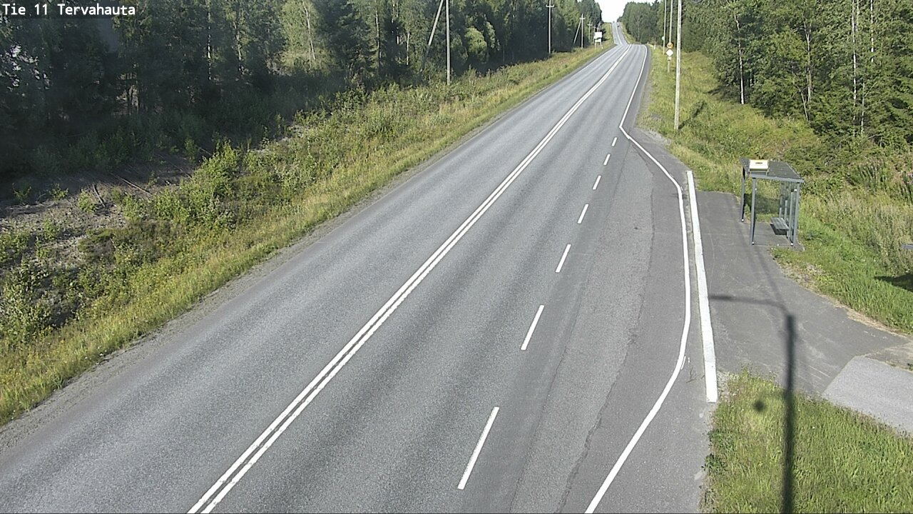 Weather Camera Image Road 11 Sastamala Tervahauta, Sastamala, Satakunta
