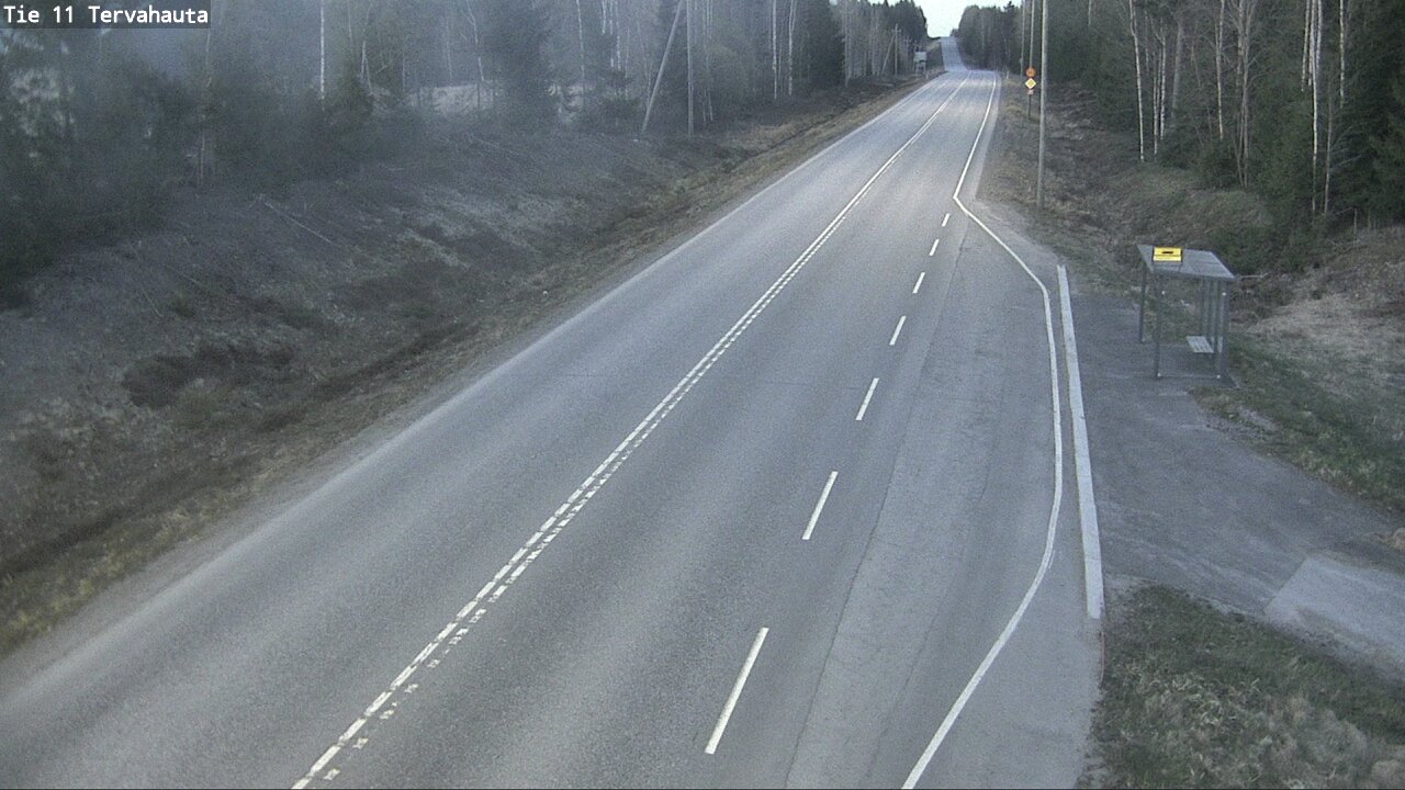 Weather Camera Image Väg 11 Sastamala Tervahauta, Sastamala, Satakunta