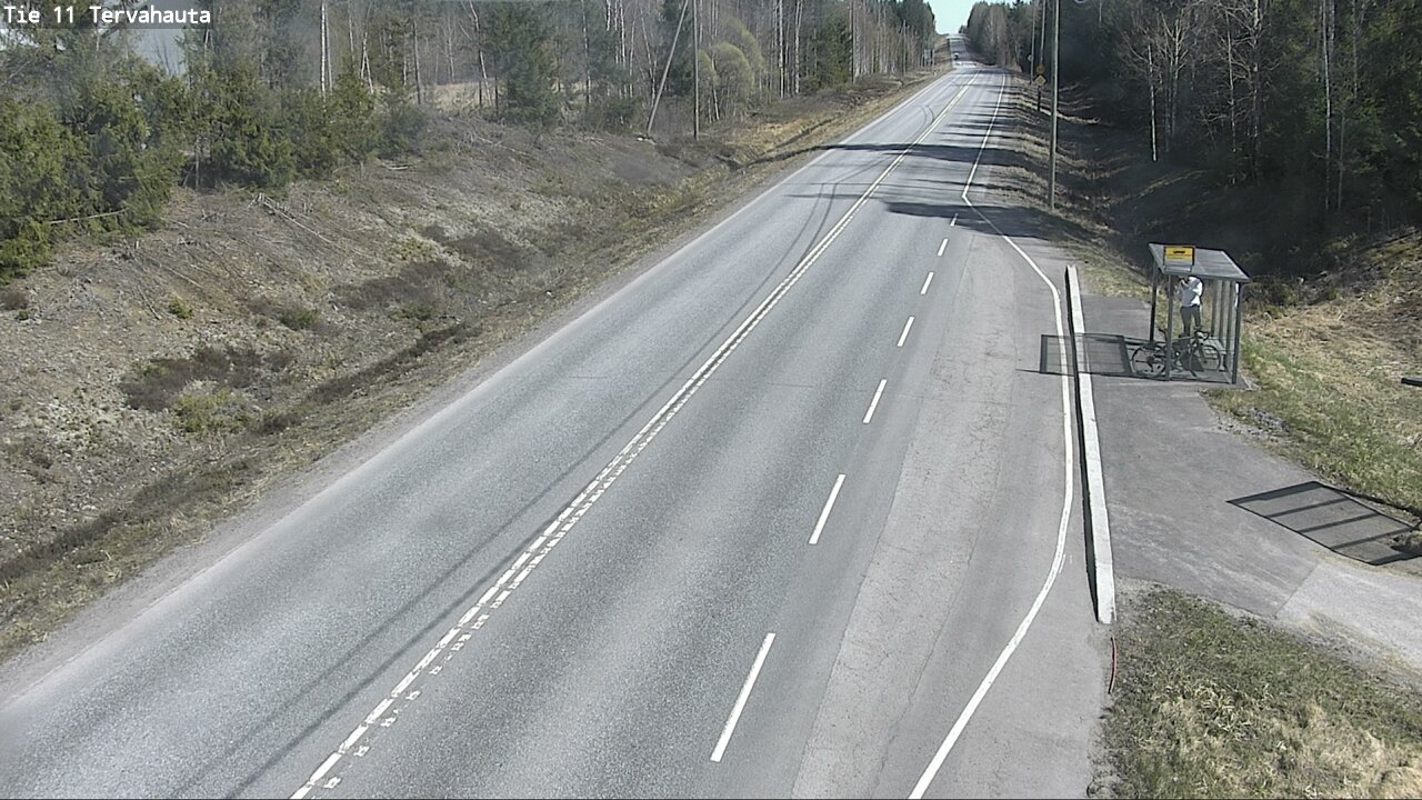 Weather Camera Image Väg 11 Sastamala Tervahauta, Sastamala, Satakunta