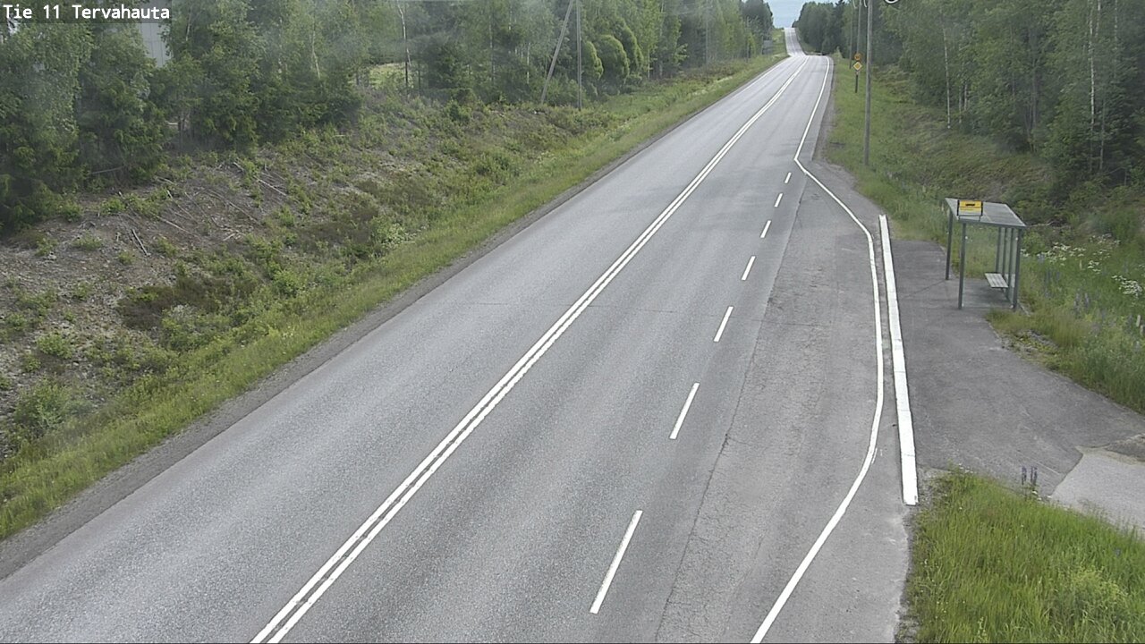 Weather Camera Image Road 11 Sastamala Tervahauta, Sastamala, Satakunta