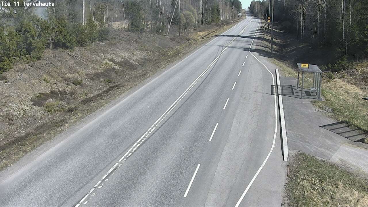 Weather Camera Image Väg 11 Sastamala Tervahauta, Sastamala, Satakunta